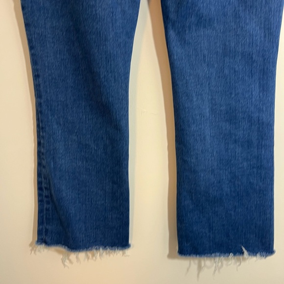 MOTHER THE HUSTLER ANKLE FRAY JEANS MEET CUTE SIZE 31 - Picture 13 of 16